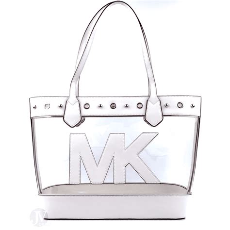 michael kors clear purse